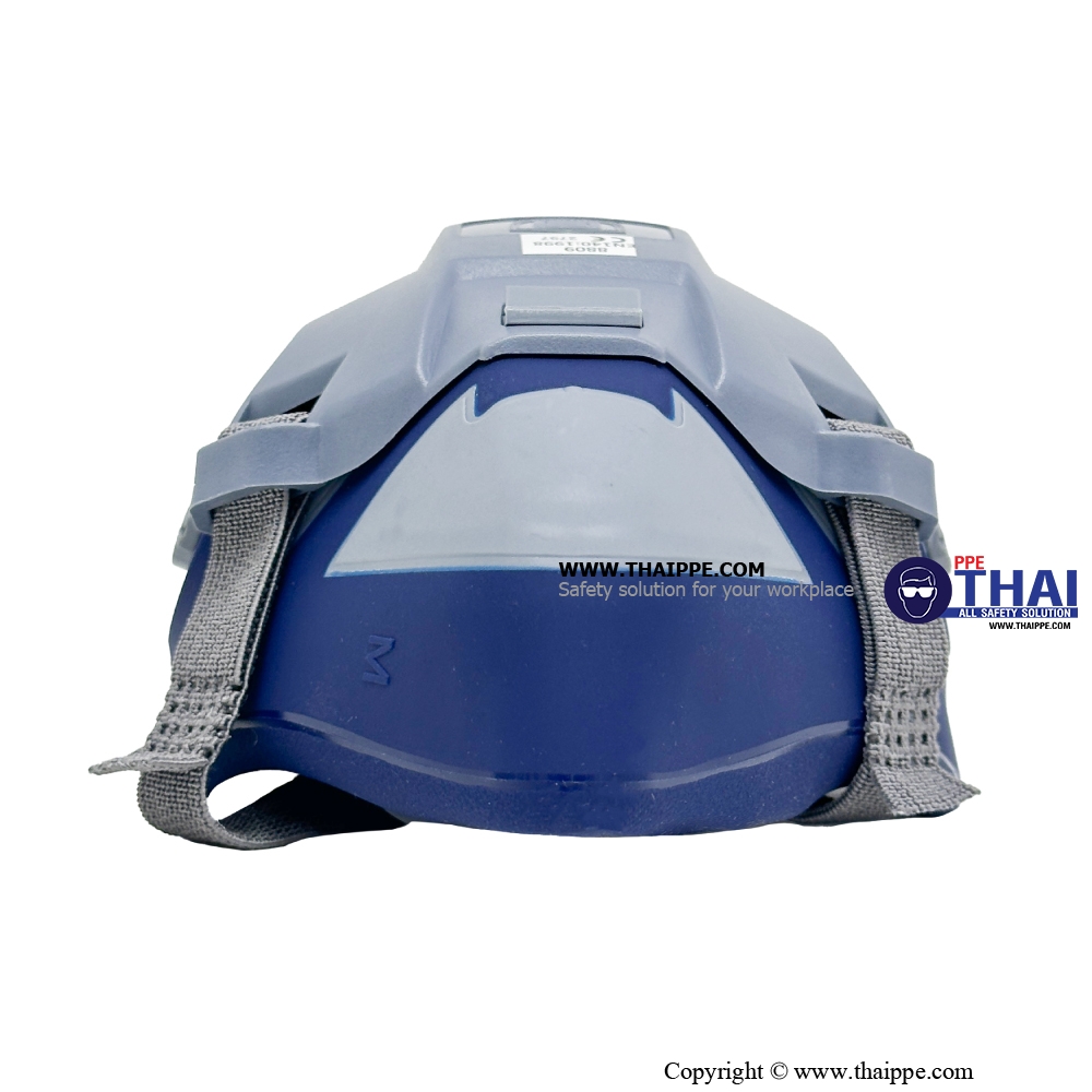 8809 หน้ากากท่อคู่ Comfort Low-Resistance Dual-Cartridge Respirator(No Cartridge Included)