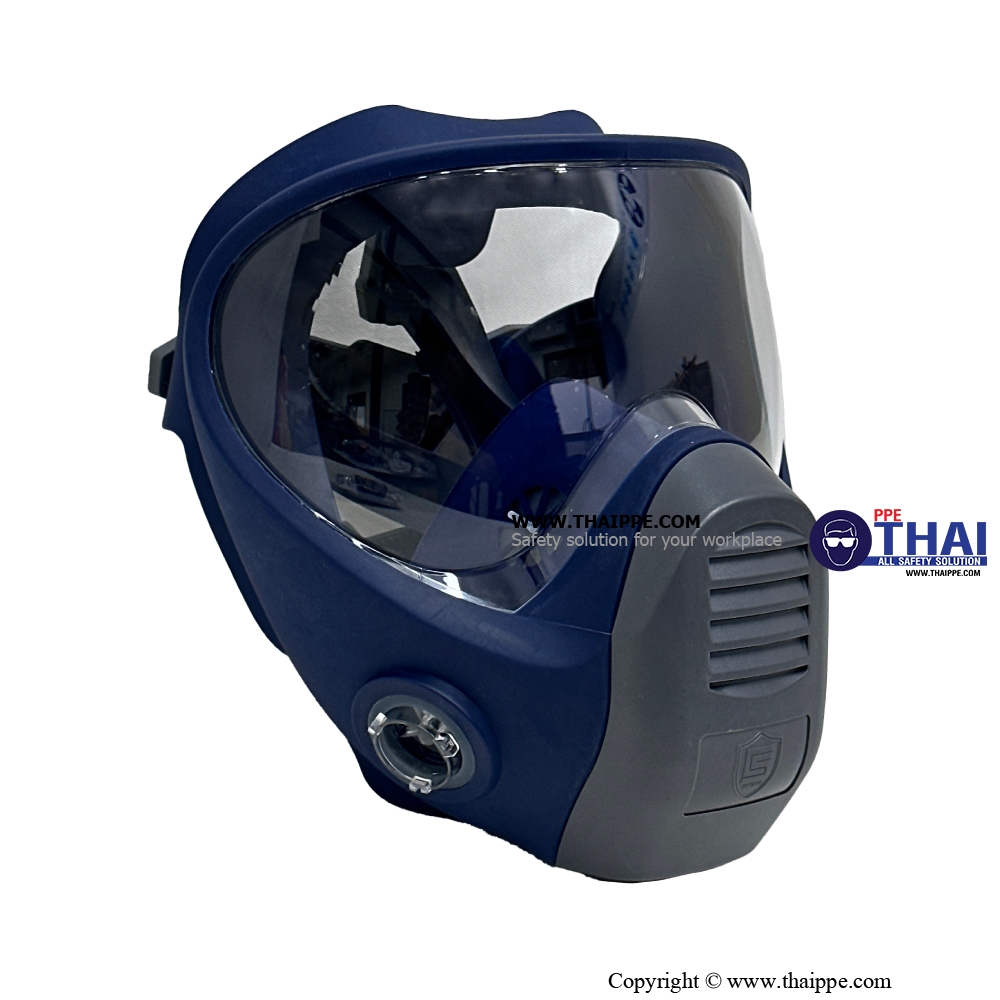 9006+ หน้ากากท่อคู่เต็มหน้า Lightweight Comfort Full Face Respirator