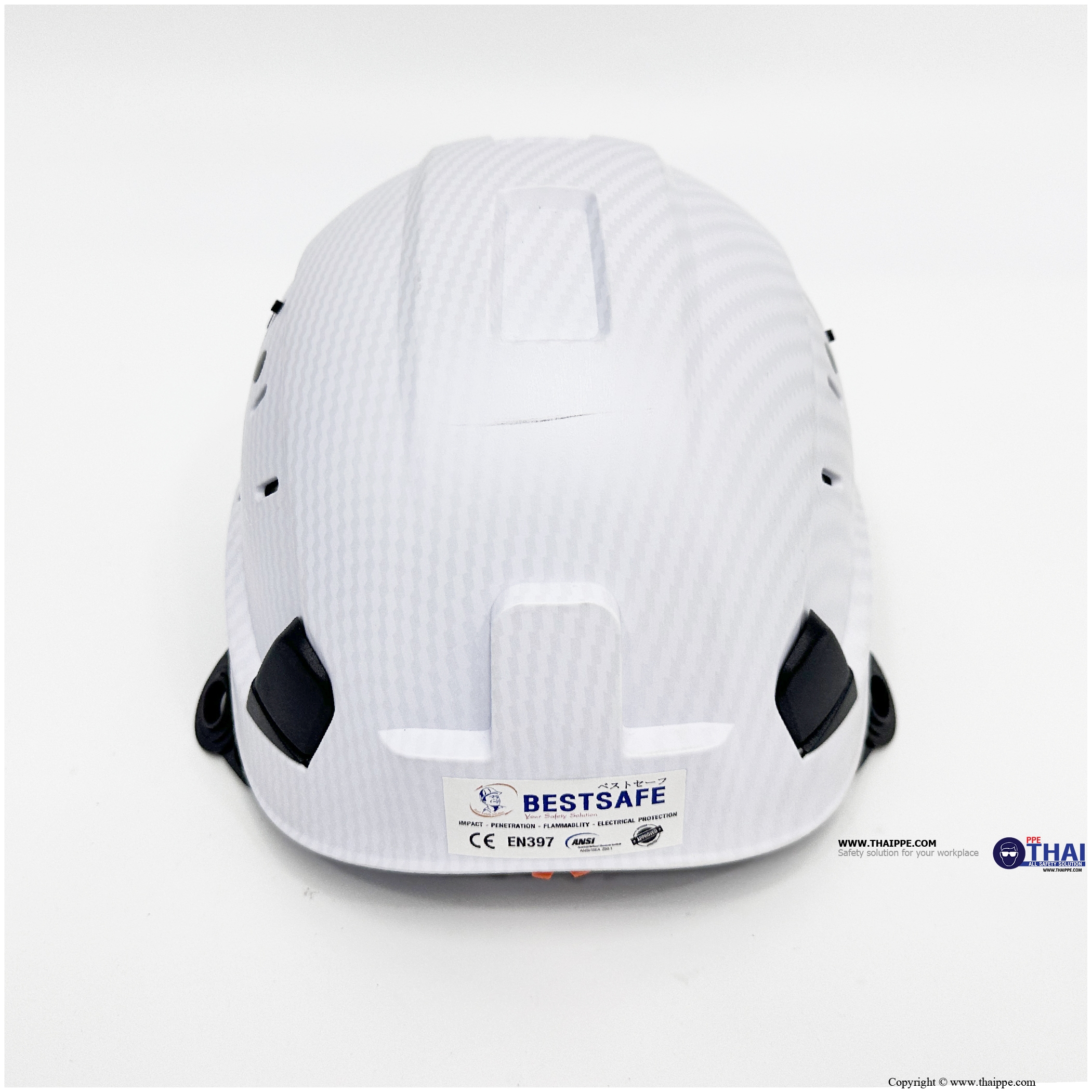 BSH-31 Safety helmet หมวกนิรภัยพร้อมแผ่นกระบังหน้าใสและแว่นตา #BESTSAFE