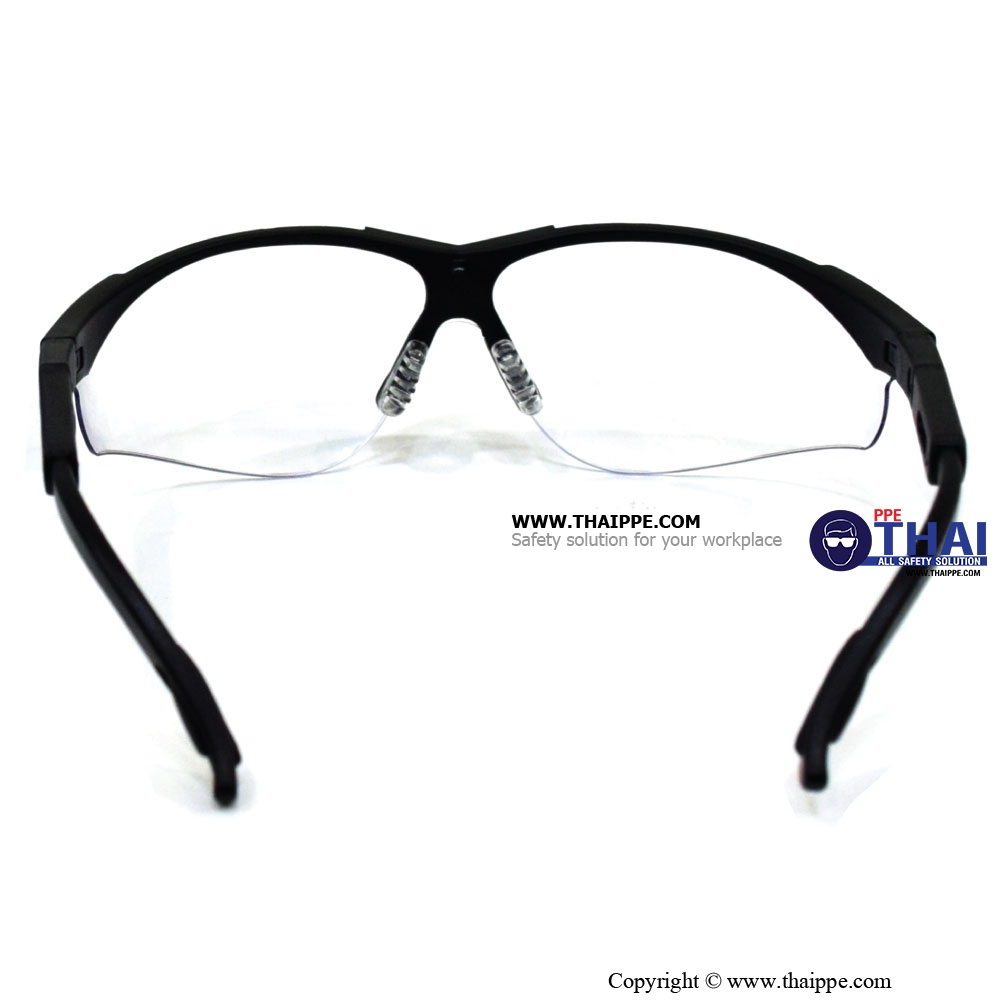 DIMENSION A017-C แว่นตานิรภัยเลนส์ใส ยี่ห้อ BESTSAFE