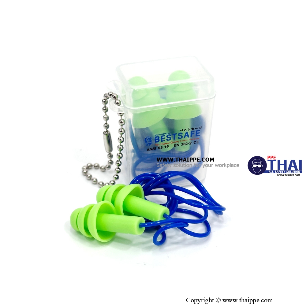 012-BEST-MD [METAL DETECTOR] earplug แบบซิลิโคน # BESTSAFE
