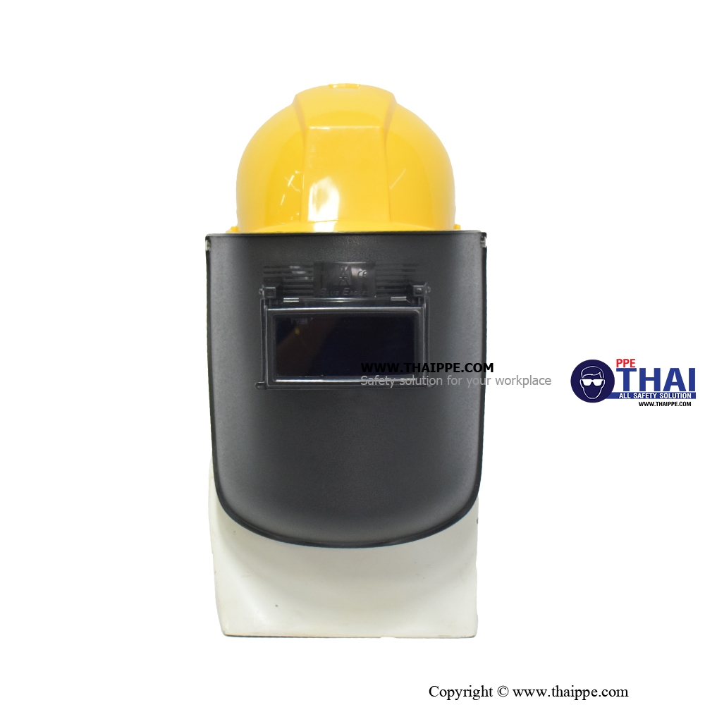 F633P-A3 [WELD HEAD 02] หน้ากากงานเชื่อมพร้อมโครงสปริง #BESTSAFE