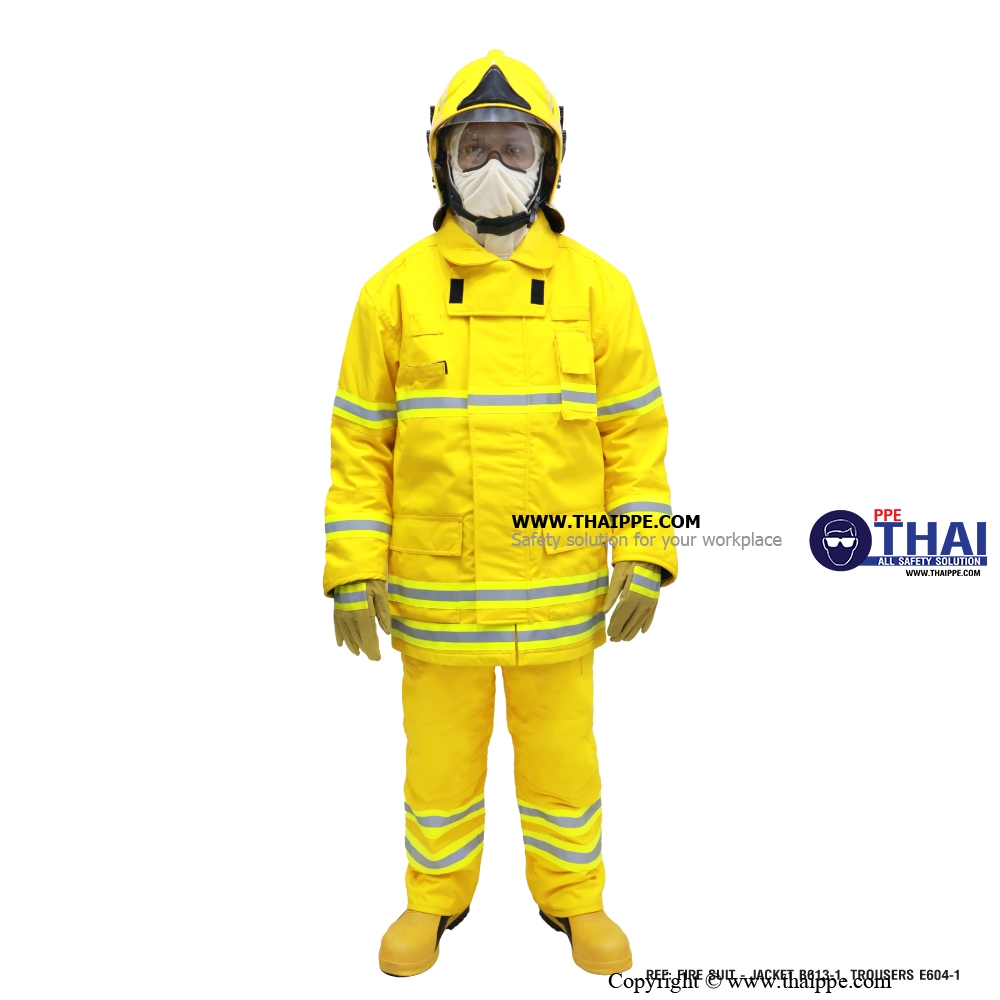 FD-Y Fire DEFENDER #BESTGEAR ชุดดับเพลิง EN469 Color: YELLOW