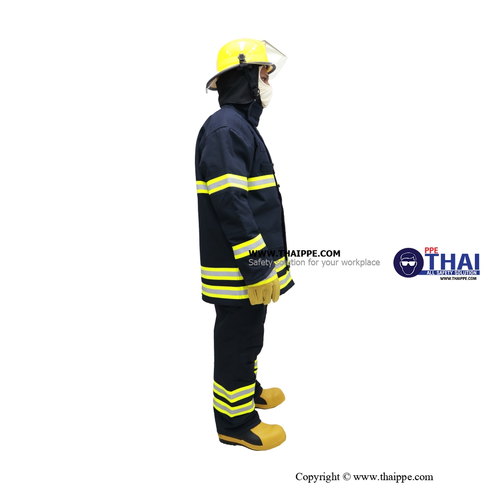 FD-B Fire DEFENDER #BESTGEAR ชุดดับเพลิง EN469 Color: NAVY BLUE