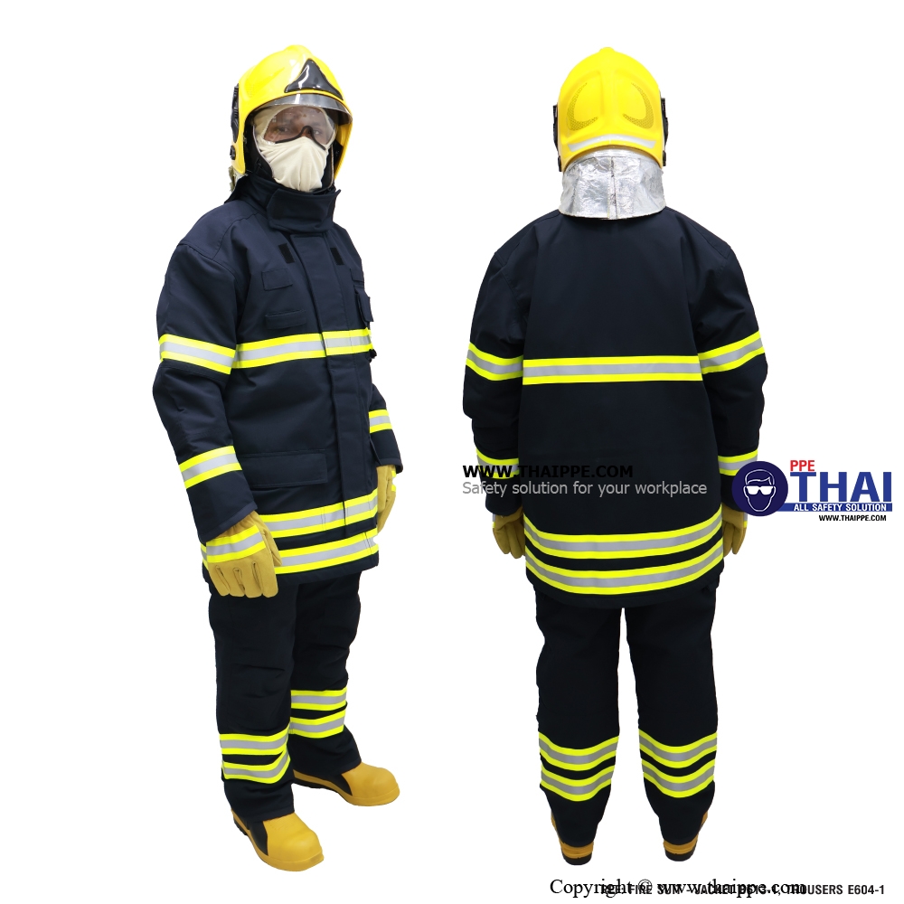 FD-B Fire DEFENDER #BESTGEAR ชุดดับเพลิง EN469 Color: NAVY BLUE