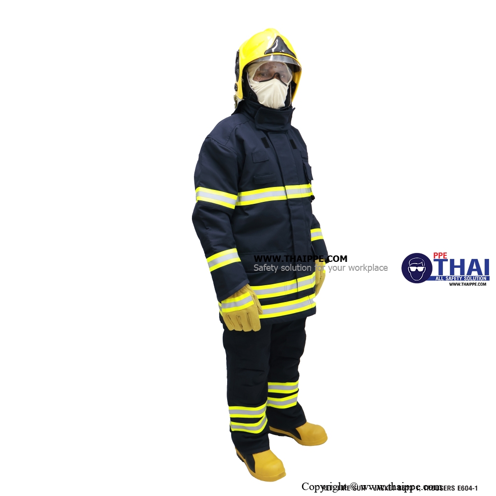 FD-B Fire DEFENDER #BESTGEAR ชุดดับเพลิง EN469 Color: NAVY BLUE