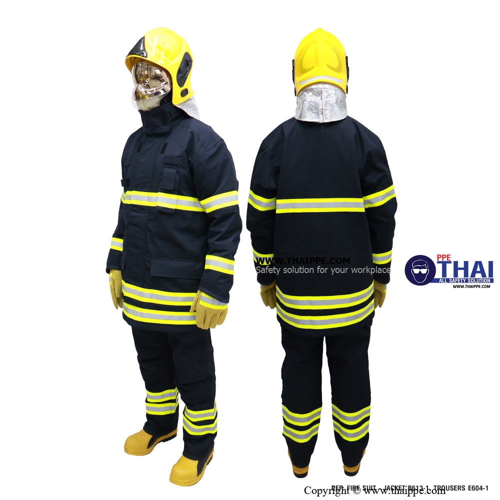 FD-B Fire DEFENDER #BESTGEAR ชุดดับเพลิง EN469 Color: NAVY BLUE