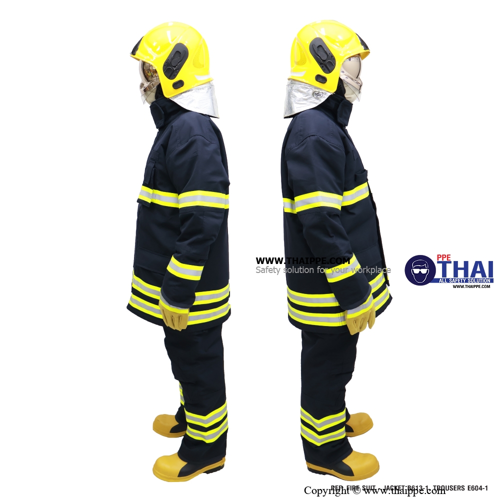 FD-B Fire DEFENDER #BESTGEAR ชุดดับเพลิง EN469 Color: NAVY BLUE