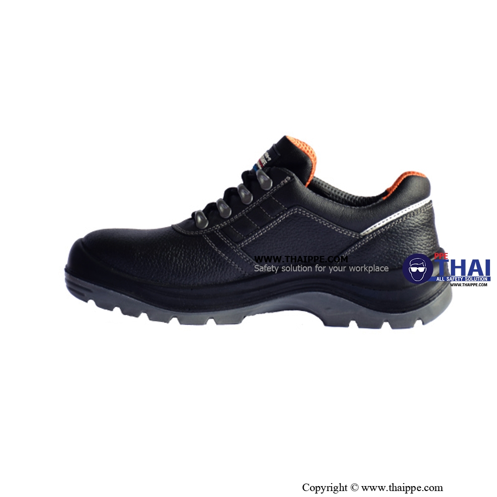  H01- GALAXY [S1] รองเท้านิรภัยหุ้มส้น สีดำ พื้น PU/TPU หัวเหล็ก ยี่ห้อ BESTSAFE