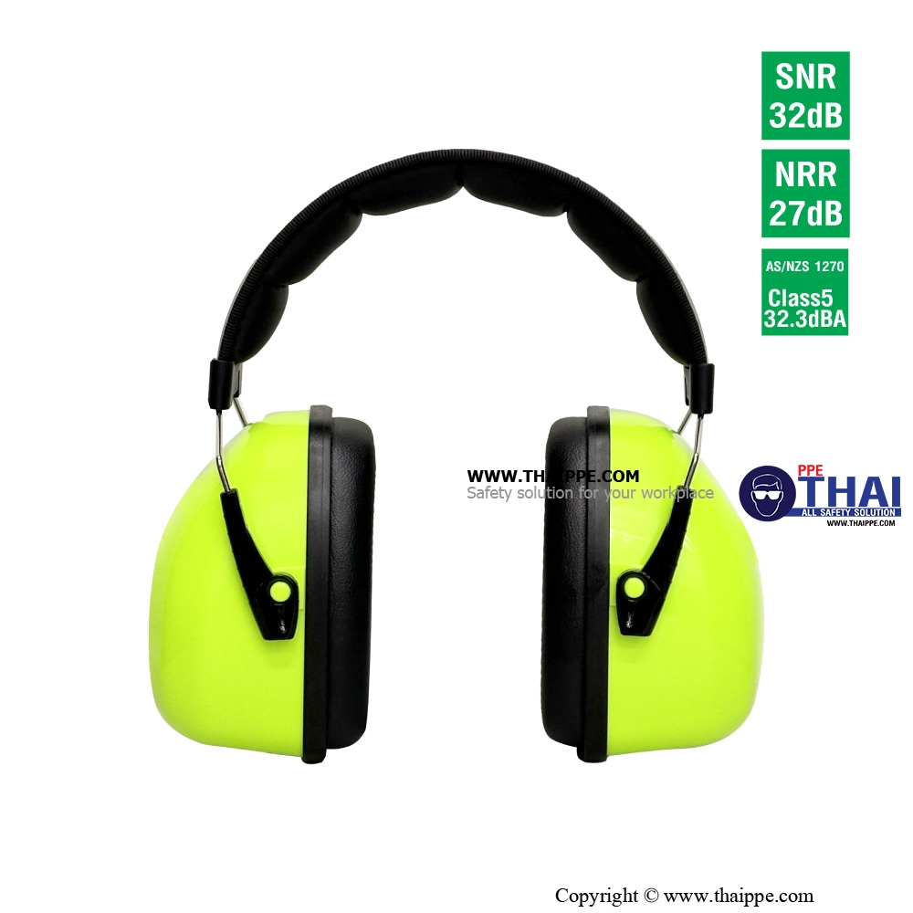 HV-32 ที่ครอบหูสาย Titanium with coating BESTSAFE (32 dBA) # BESTSAFE