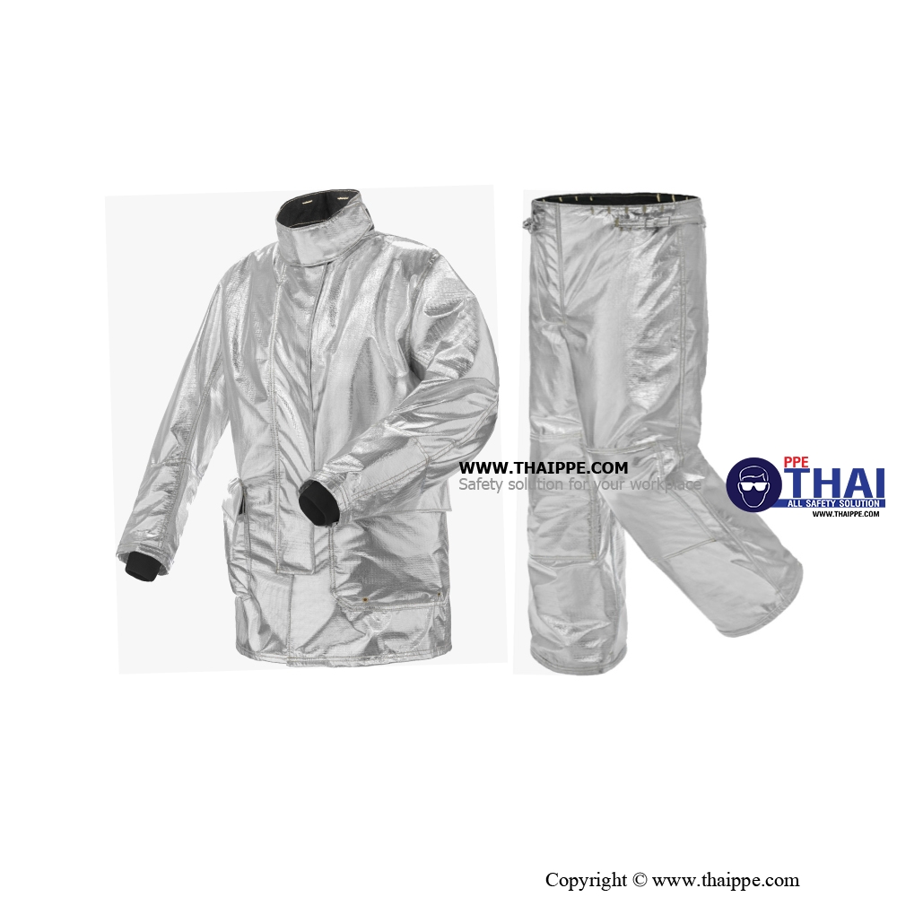 Aluminized battalion Norfab ชุดดับเพลิงแบบ Aluminized  , Lakeland [ USA Brand]
