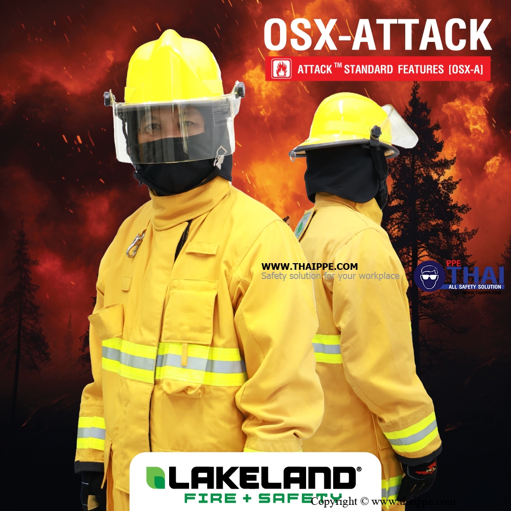 OSX Attack ชุดดับเพลิง Lakeland 
