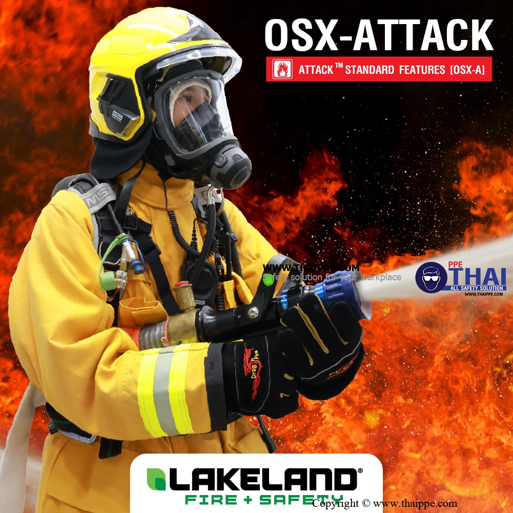 OSX Attack ชุดดับเพลิง Lakeland 