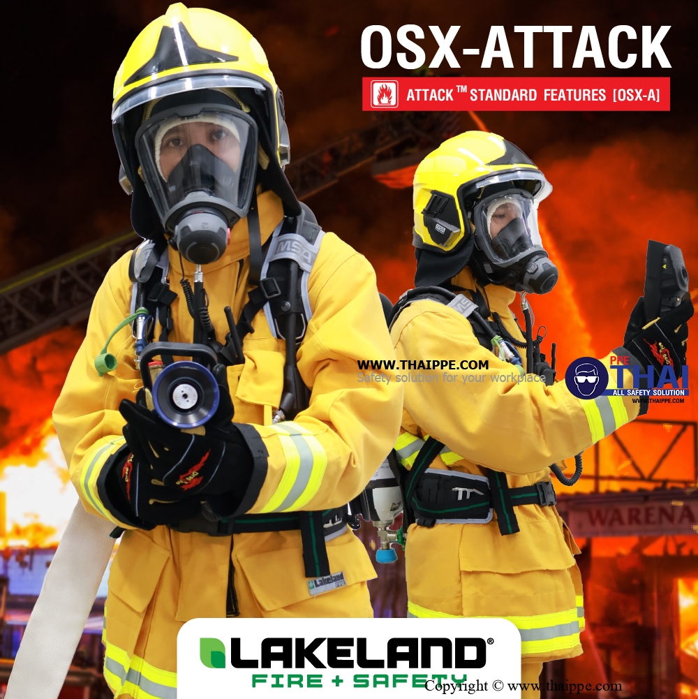 OSX Attack ชุดดับเพลิง Lakeland 