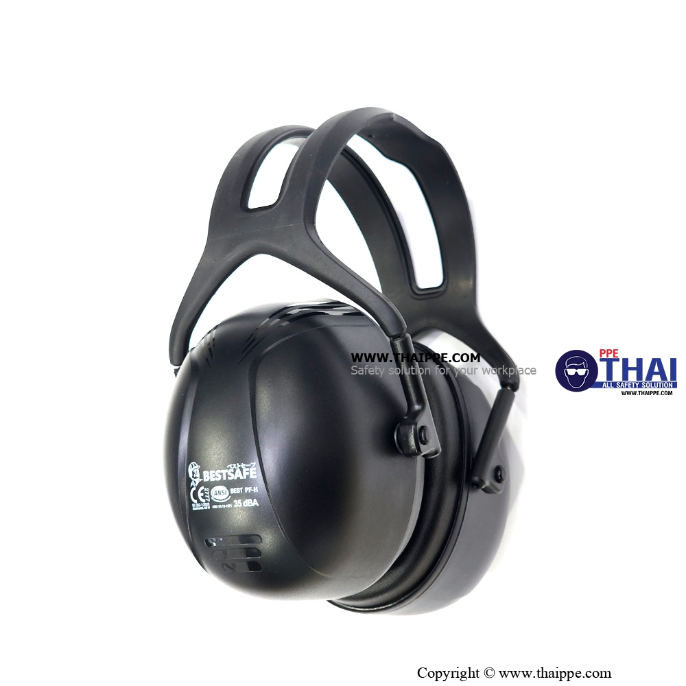 BEST PF-H PROFESSIONAL MUFF-HEAD  ที่ครอบหูแบบที่คาดศีรษะ #BESTSAFE