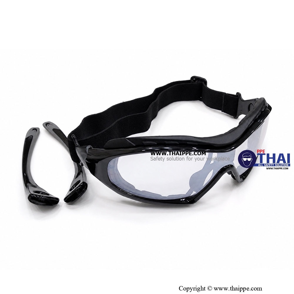 PETROFLEX [GAS003] แว่นตานิรภัยเลนส์ Super Lens ยี่ห้อ BESTSAFE