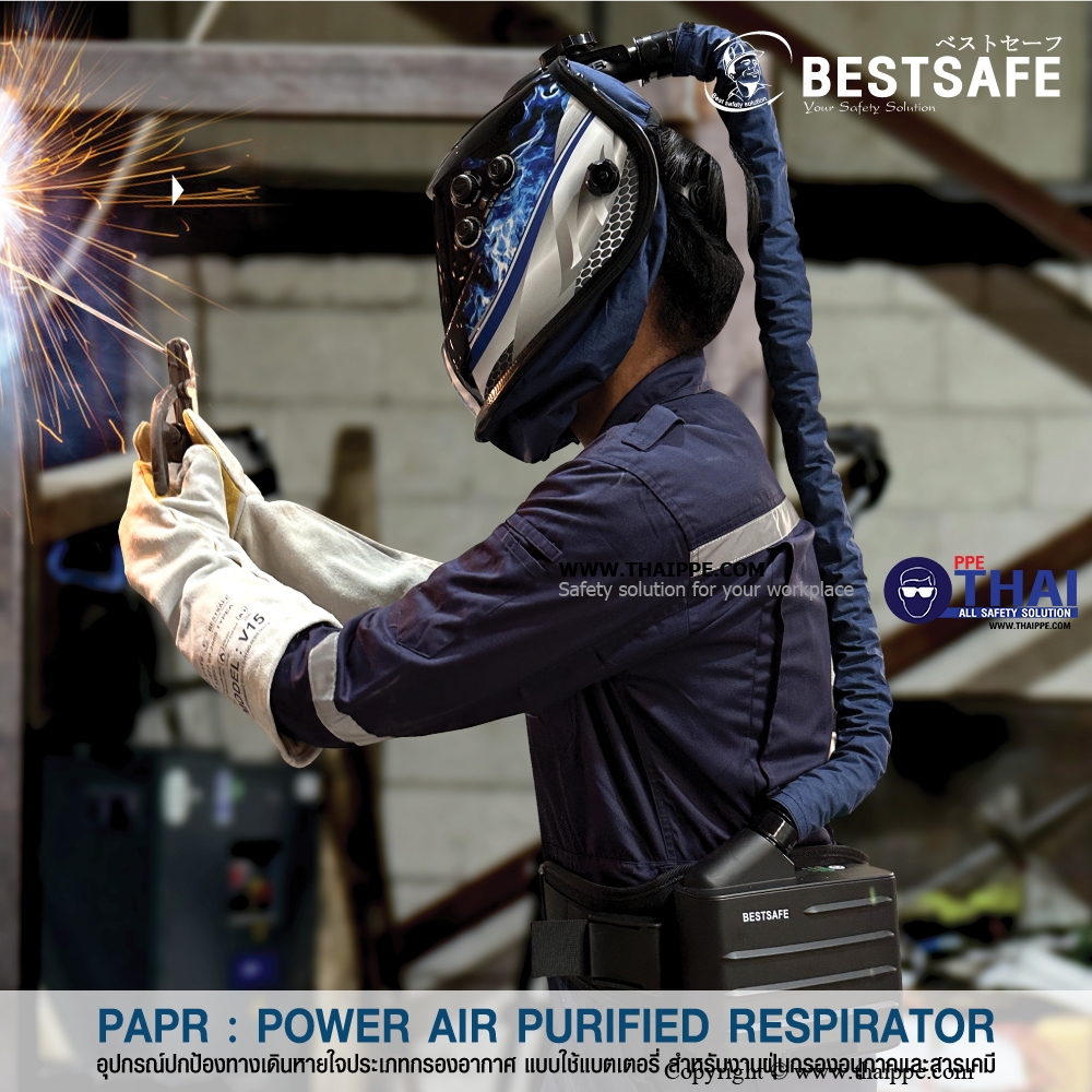 BESTSAFE AIR CLEAN SERIES# Welding  กระบังหน้านิรภัย (Welding Visor) 