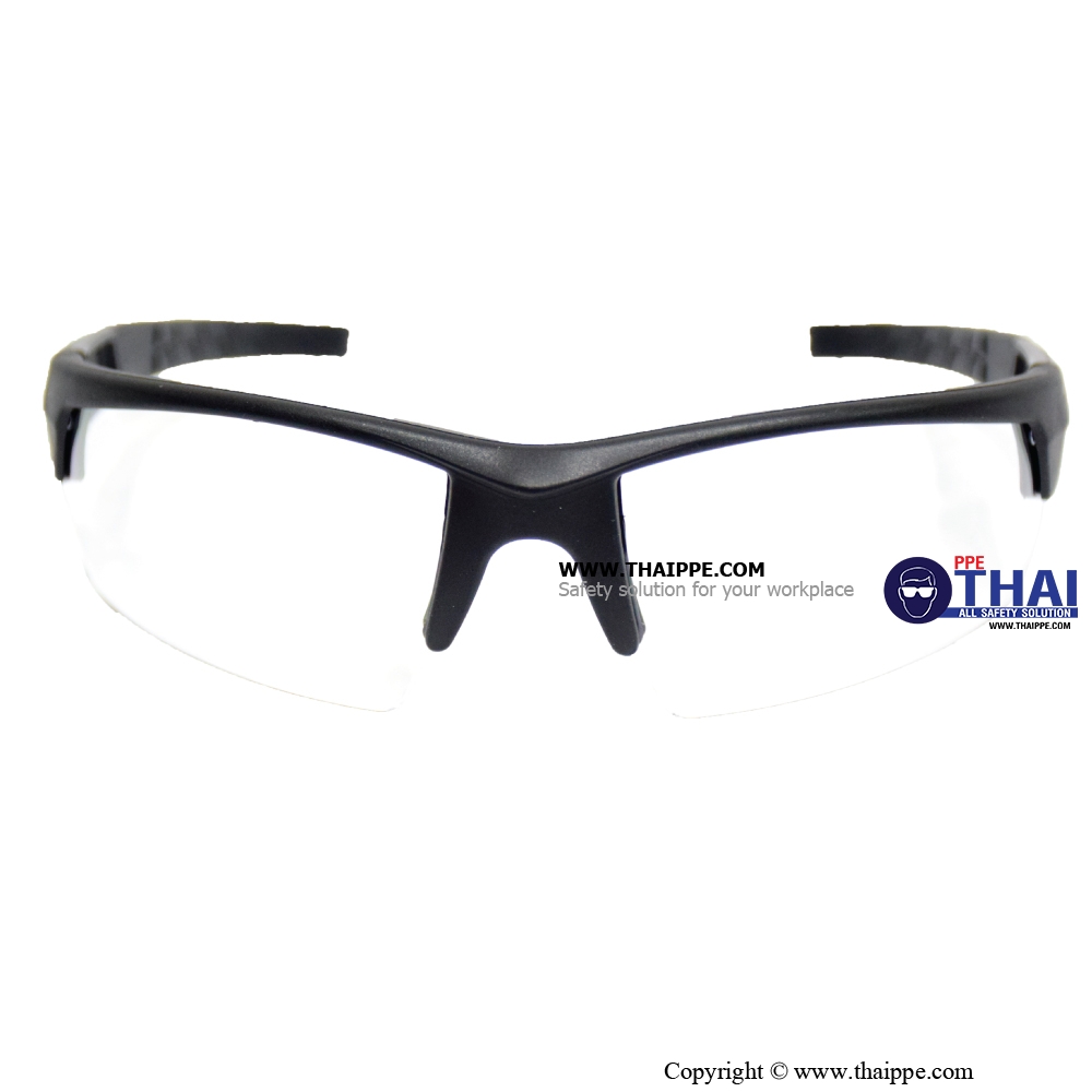 ALPHA-A011-C แว่นตานิรภัยเลนส์ใส ยี่ห้อ BESTSAFE