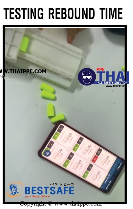VISIBLE-03-C ปลั๊กอุดหูลดเสียงมีสาย # BESTSAFE