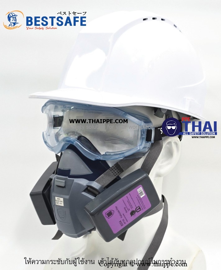 Goggle20 แว่นครอบตานิรภัยเลนส์ใส ยี่ห้อ BESTSAFE