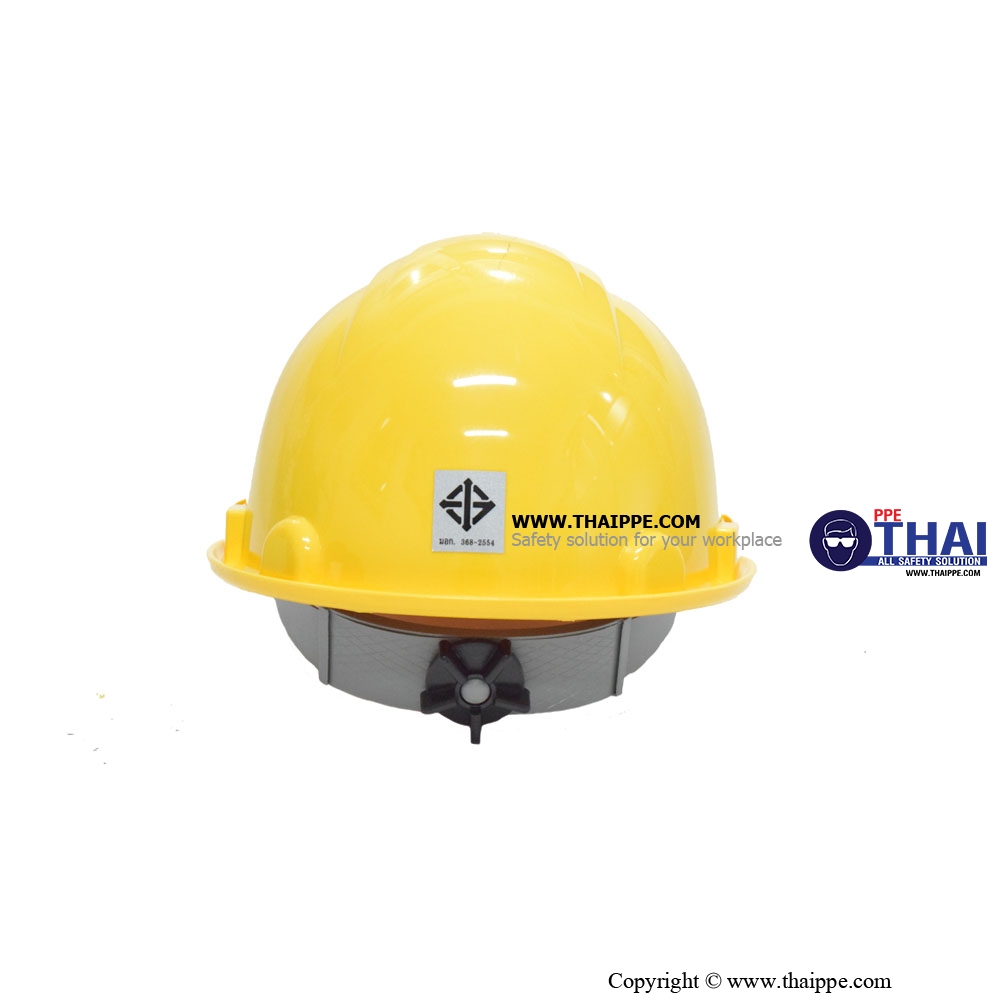 BSH-03-PREMIUM หมวกนิรภัยปรับหมุน BESTSAFE สี : สีเหลือง
