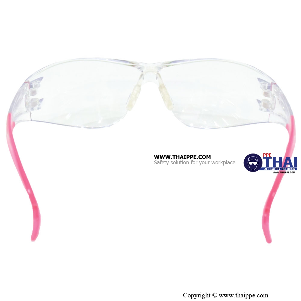 PINK LADY CRYSTAL A016-C แว่นตานริภัยเลนส์ใส ยี่ห้อ BESTSAFE