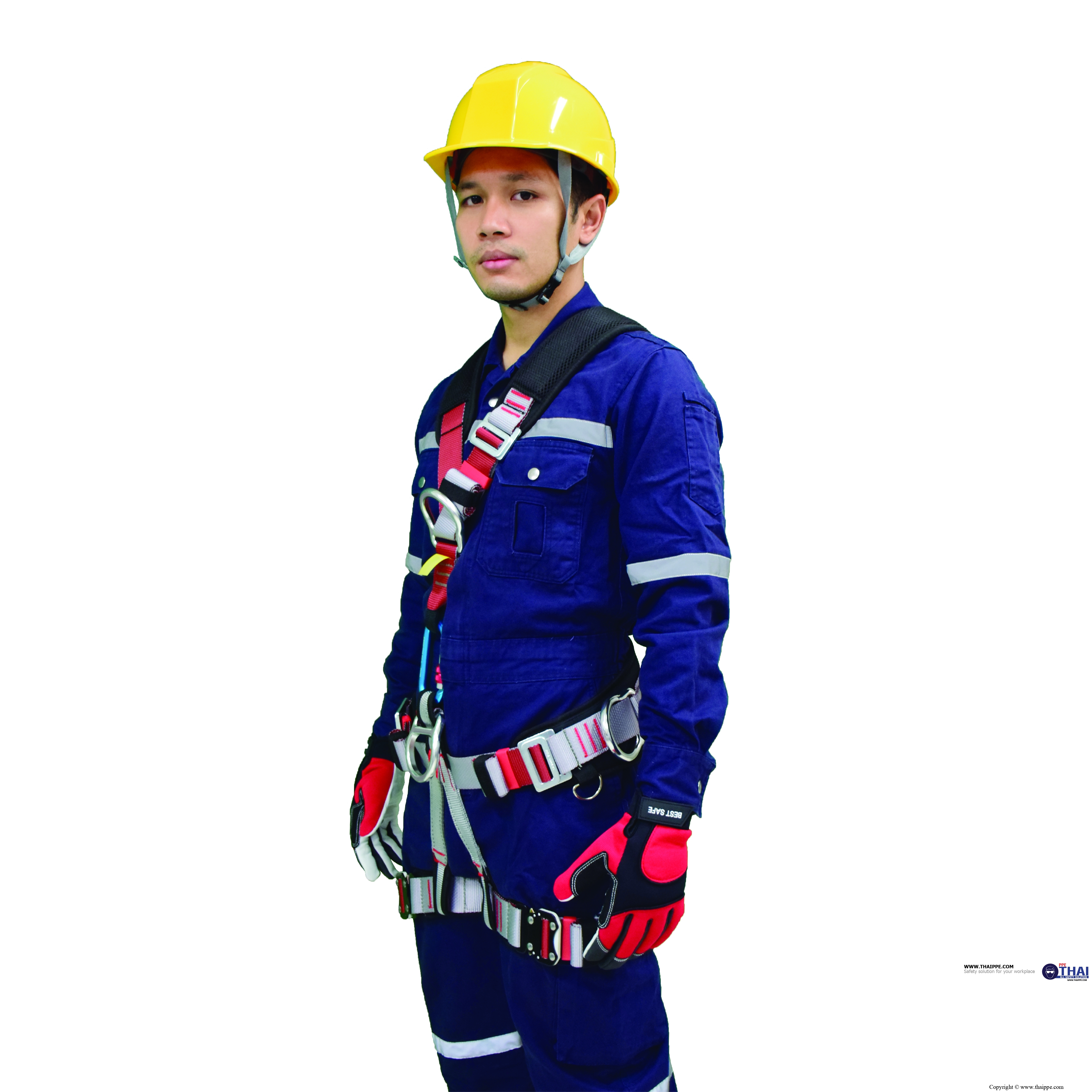 BEST RESCUE 03 เข็มขัดนิรภัยเต็มตัว (Full body harness) # BESTSAFE