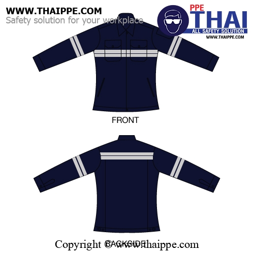 Model : J-09 (JACKET STANDARD 09) เสื้อแจ็คเก็ตแบบมาตรฐาน